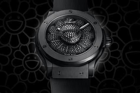 hublot classic fusion takashi murakami all black price|hublot mp 15.